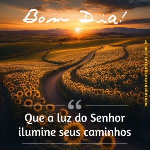 Mensagem de Bom Dia: que a Luz do Senhor Ilumine seu Caminho