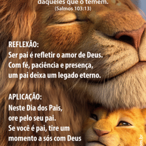 Devocional Curto para o Dia dos Pais para Compartilhar no WhatsApp